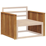 Vidaxl armleuning 2 st naturel 80 x 6 x 61 cm massief acaciahout
