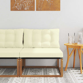Vidaxl buiten midden sofa massief acaciahout naturel