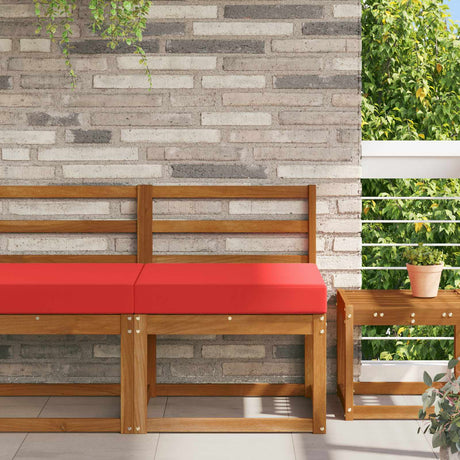 Vidaxl buiten bankkussen polyester rood 60 x 60 cm
