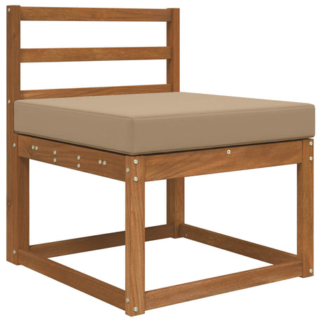 Vidaxl buiten bankkussen polyester taupe 60 x 60 cm