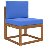 Vidaxl buiten bankkussen polyester koninklijk blauw 60 x 60 cm