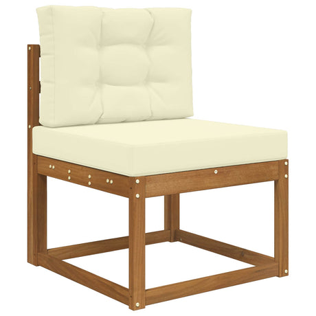 Vidaxl buiten bankkussen polyester crèmekleurig 60 x 60 cm