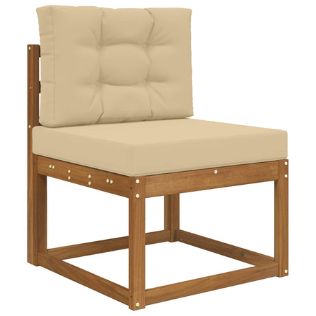 Vidaxl buiten bankkussen polyester beige 60 x 60 cm