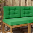 Vidaxl buiten bankkussen polyester groen 60 x 60 cm