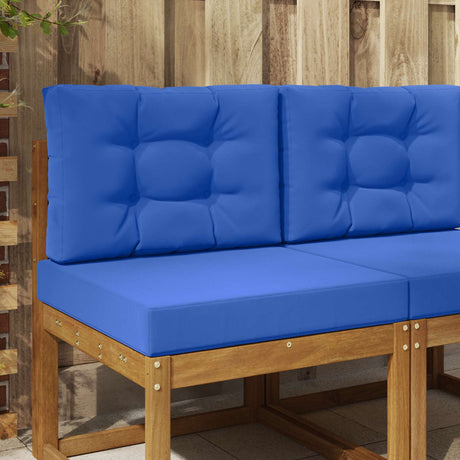 Vidaxl buiten bankkussen polyester koninklijk blauw 60 x 60 cm