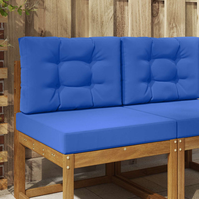 Vidaxl buiten bankkussen polyester koninklijk blauw 60 x 60 cm