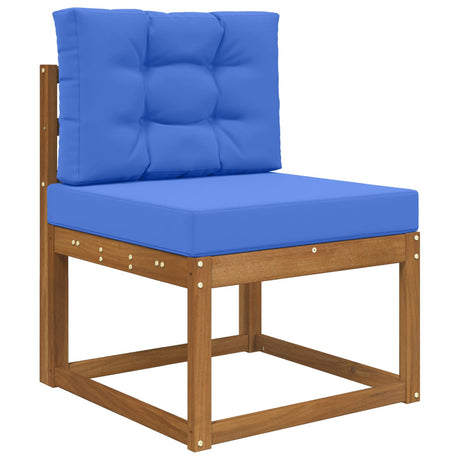 Vidaxl buiten bankkussen polyester koninklijk blauw 60 x 60 cm