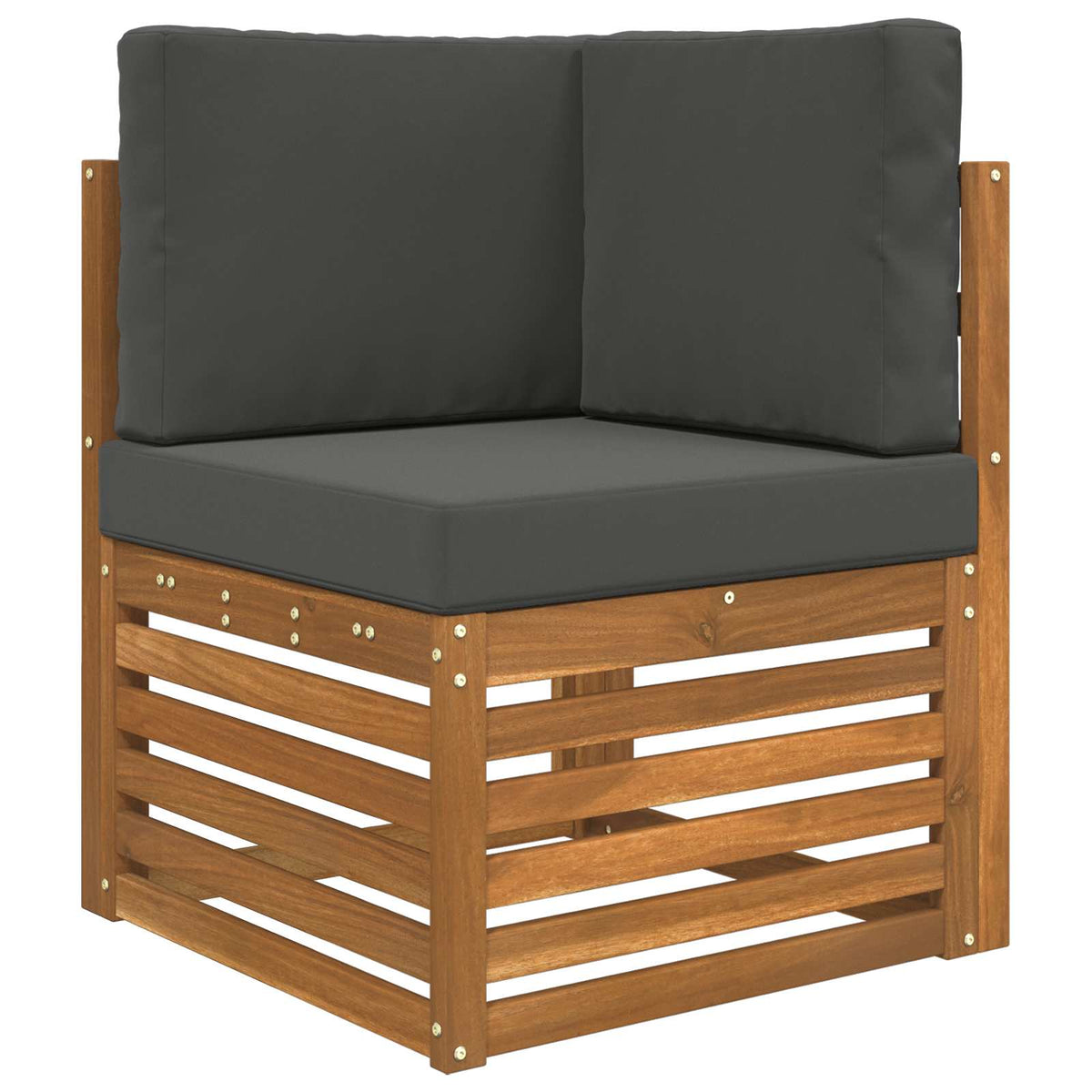 Vidaxl buiten bankkussen polyester antraciet 60 x 60 cm
