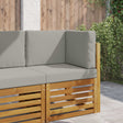 Vidaxl buiten bankkussen polyester grijs 60 x 60 cm