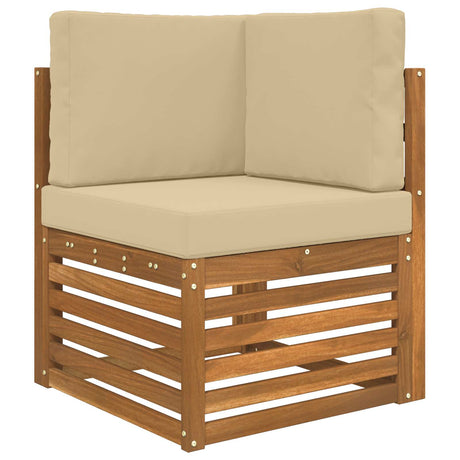 Vidaxl buiten bankkussen polyester beige 60 x 60 cm