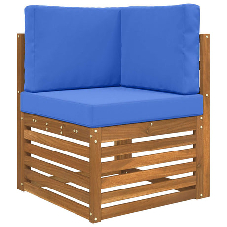 Vidaxl buiten bankkussen polyester koninklijk blauw 60 x 60 cm