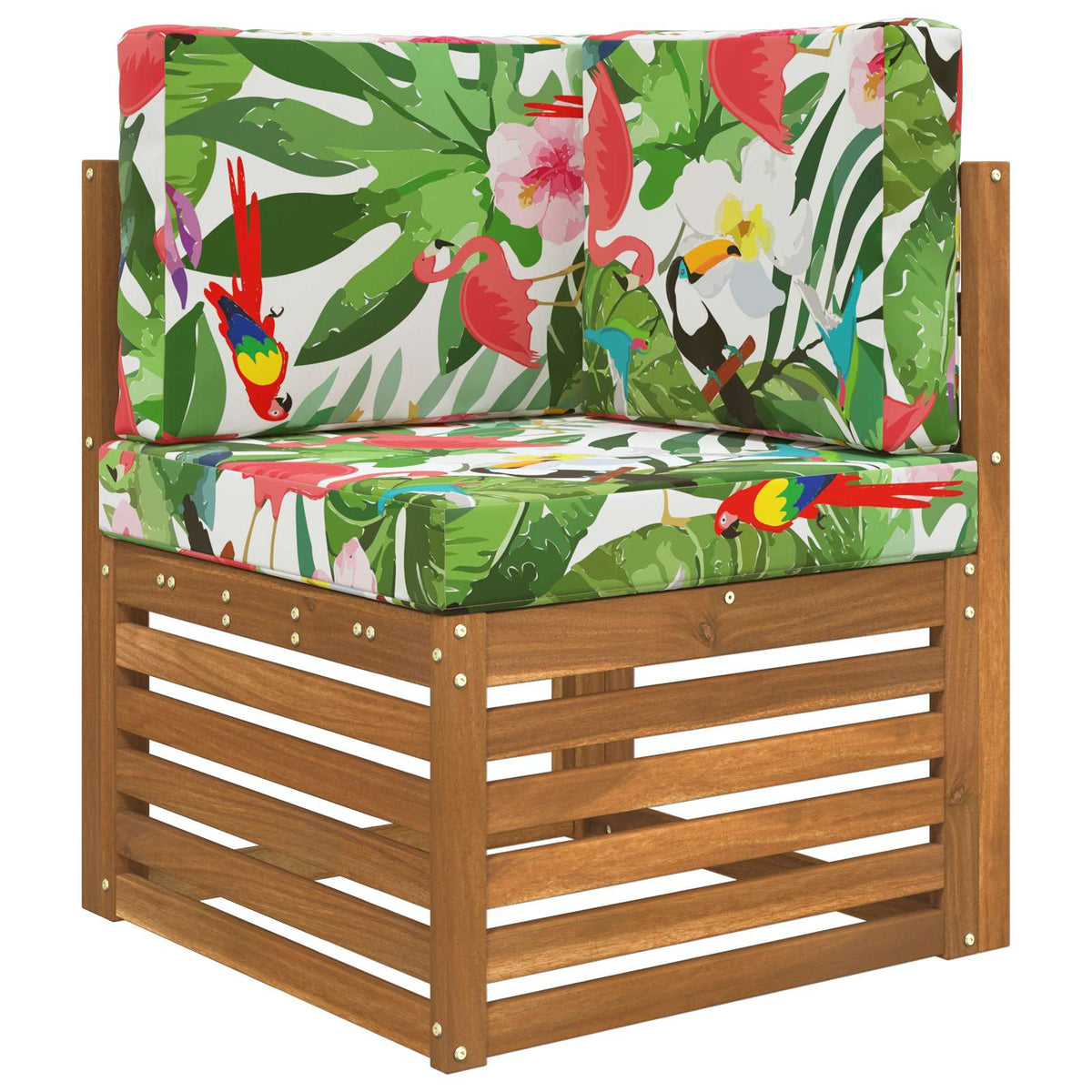 Vidaxl buiten bankkussen polyester kleurrijk 60 x 60 cm