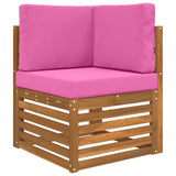 Vidaxl buiten bankkussen polyester roze 60 x 60 cm