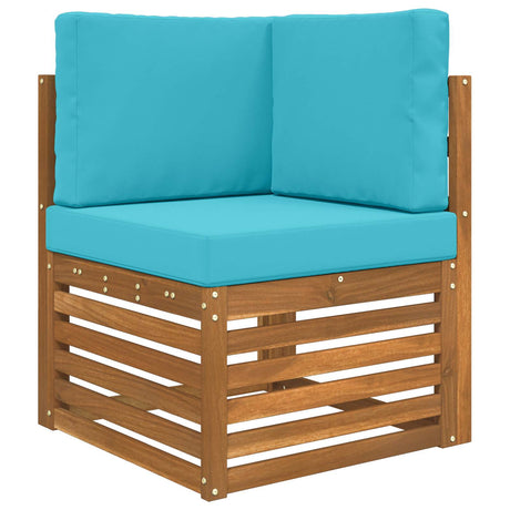 Vidaxl buiten bankkussen polyester turquoise 60 x 60 cm