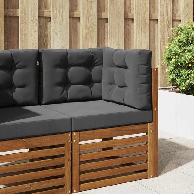 Vidaxl buiten bankkussen polyester antraciet 60 x 60 cm