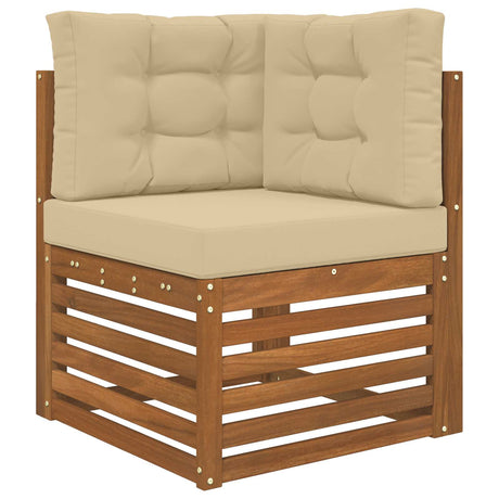 Vidaxl buiten bankkussen polyester beige 60 x 60 cm