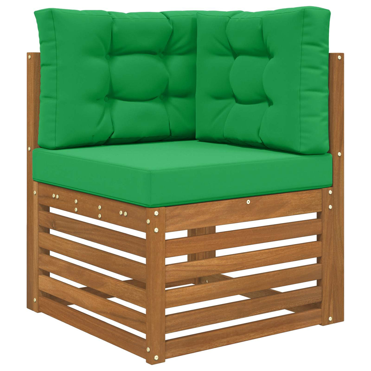 Vidaxl buiten bankkussen polyester groen 60 x 60 cm