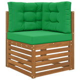 Vidaxl buiten bankkussen polyester groen 60 x 60 cm