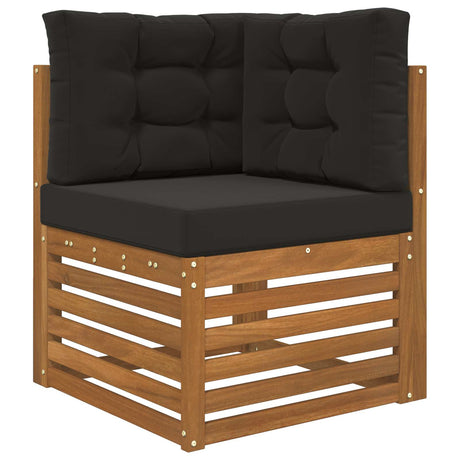Vidaxl buiten bankkussen polyester zwart 60 x 60 cm