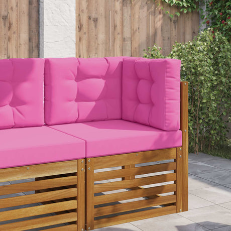 Vidaxl buiten bankkussen polyester roze 60 x 60 cm