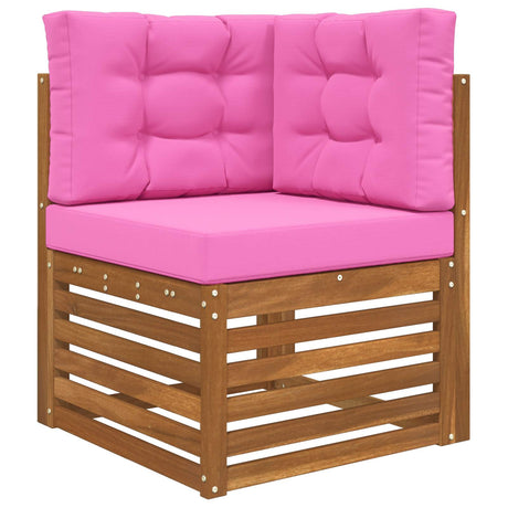 Vidaxl buiten bankkussen polyester roze 60 x 60 cm