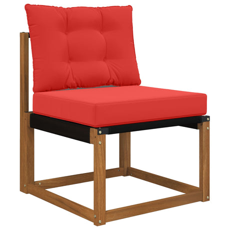 Vidaxl buiten bankkussen polyester rood 60 x 50,5 cm