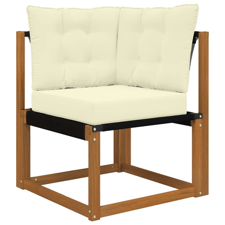 Vidaxl buiten bankkussen polyester crèmekleurig 50,5 x 50,5 cm