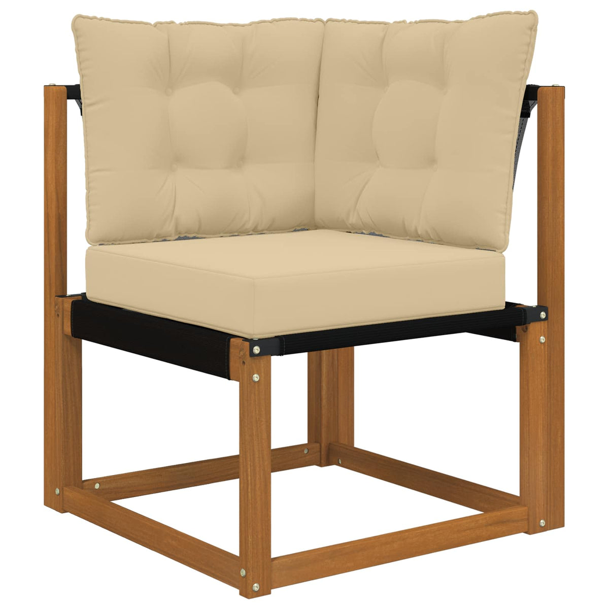 Vidaxl buiten bankkussen polyester beige 50,5 x 50,5 cm
