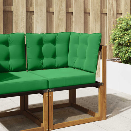 Vidaxl buiten bankkussen polyester groen 50,5 x 50,5 cm