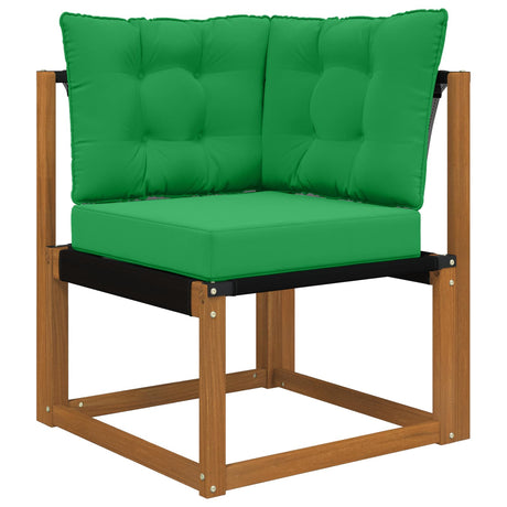 Vidaxl buiten bankkussen polyester groen 50,5 x 50,5 cm