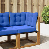 Vidaxl buiten bankkussen polyester koninklijk blauw 50,5 x 50,5 cm