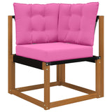 Vidaxl buiten bankkussen polyester roze 50,5 x 50,5 cm