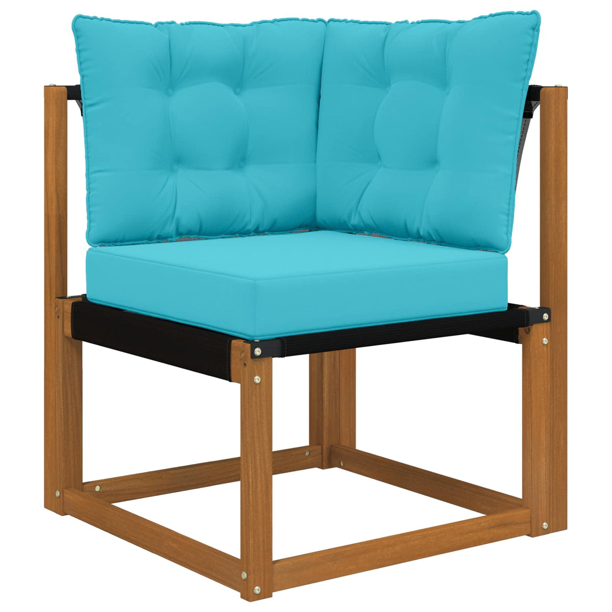 Vidaxl buiten bankkussen polyester turquoise 50,5 x 50,5 cm