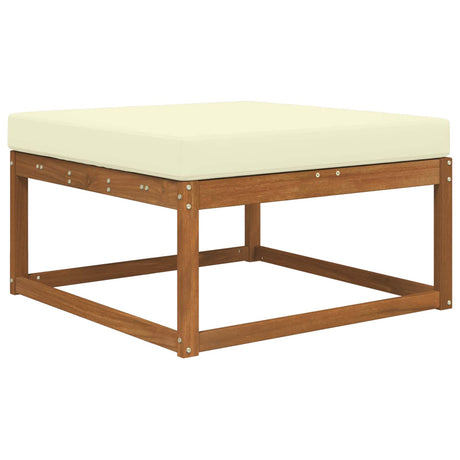 Vidaxl buiten bankkussen polyester crèmekleurig 80 x 80 cm