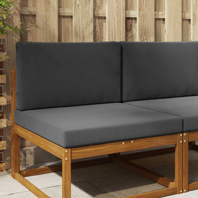 Vidaxl buiten bankkussen polyester antraciet 80 x 80 cm