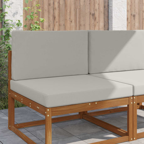 Vidaxl buiten bankkussen polyester grijs 80 x 80 cm