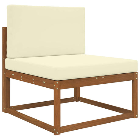 Vidaxl buiten bankkussen polyester crèmekleurig 80 x 80 cm