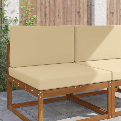 Vidaxl buiten bankkussen polyester beige 80 x 80 cm