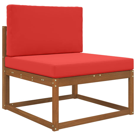 Vidaxl buiten bankkussen polyester rood 80 x 80 cm