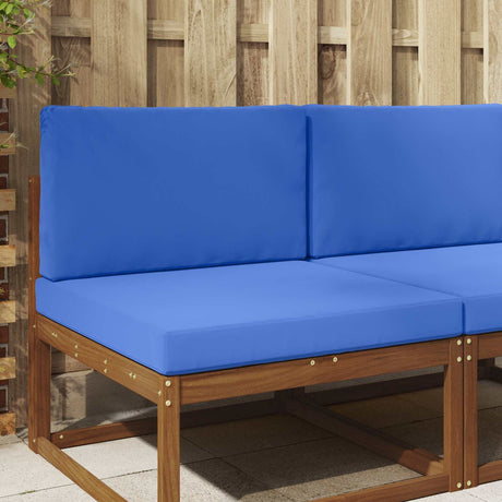 Vidaxl buiten bankkussen polyester koninklijk blauw 80 x 80 cm