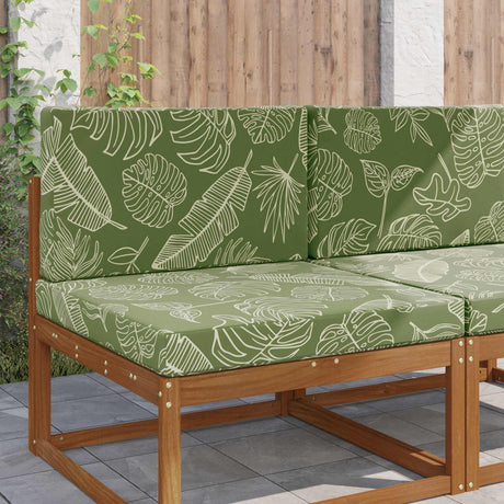 Vidaxl buiten bankkussen polyester bladontwerp 80 x 80 cm bladontwerp