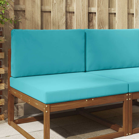 Vidaxl buiten bankkussen polyester turquoise 80 x 80 cm