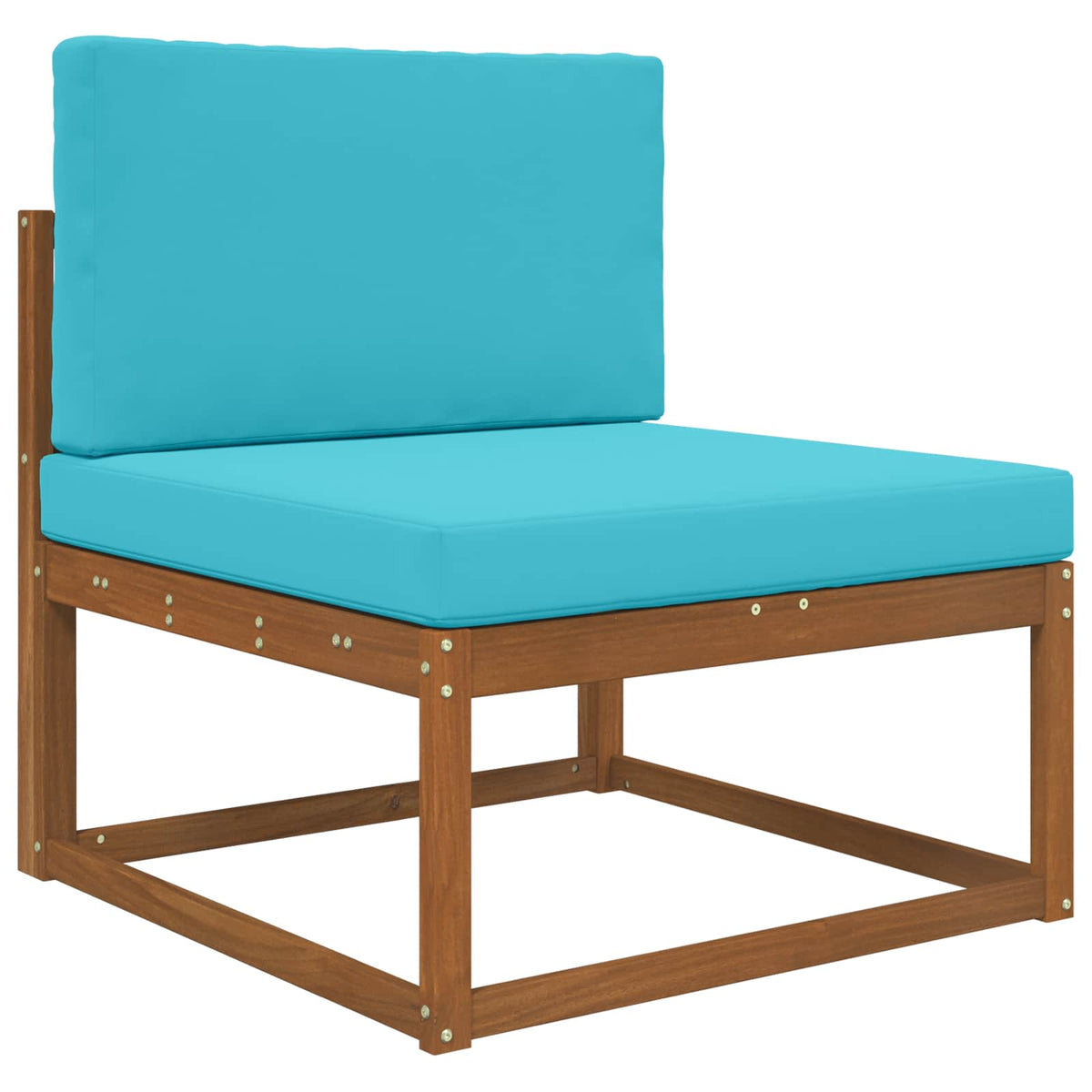 Vidaxl buiten bankkussen polyester turquoise 80 x 80 cm