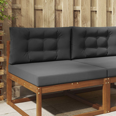 Vidaxl buiten bankkussen polyester antraciet 80 x 80 cm
