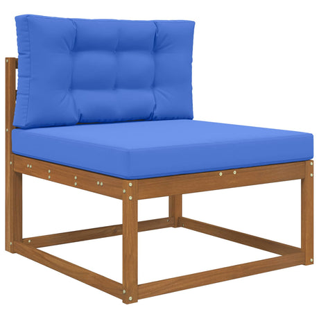 Vidaxl buiten bankkussen polyester koninklijk blauw 80 x 80 cm