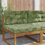 Vidaxl buiten bankkussen polyester bladontwerp 80 x 80 cm bladontwerp