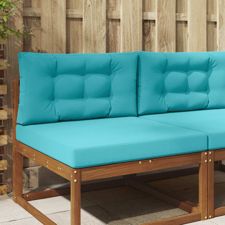 Vidaxl buiten bankkussen polyester turquoise 80 x 80 cm