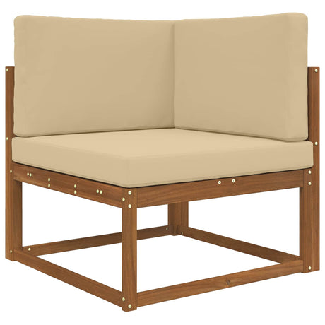 Vidaxl buiten bankkussen polyester beige 80 x 80 cm