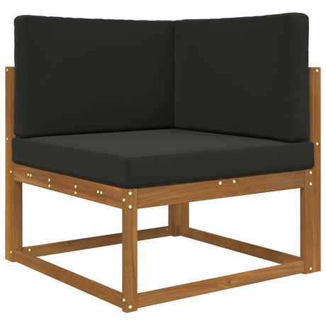 Vidaxl buiten bankkussen polyester zwart 80 x 80 cm
