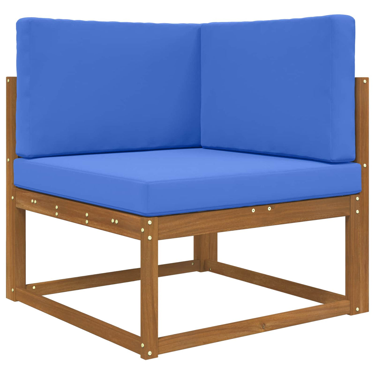 Vidaxl buiten bankkussen polyester koninklijk blauw 80 x 80 cm